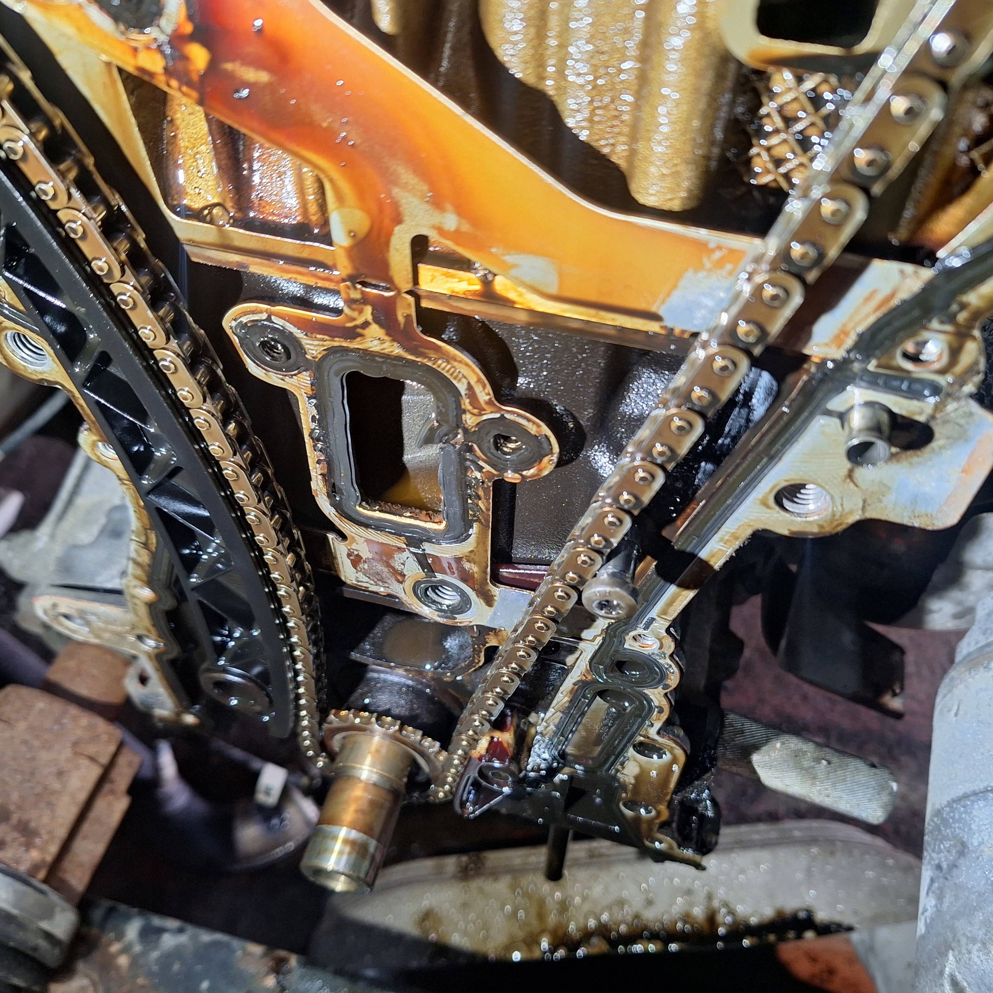 Engine block repair and restoration